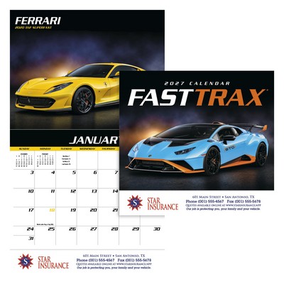 HotLine® Products Fast Trax® Appointment Calendar - Stapled