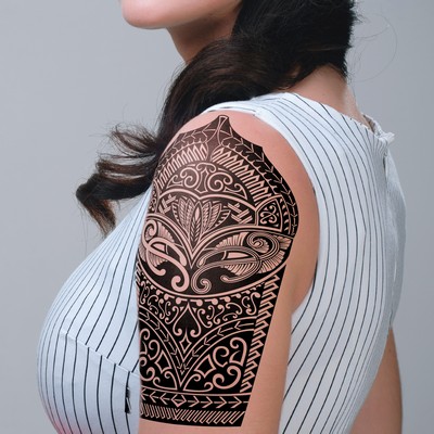 5" X 7" Custom Classic Temporary Tattoo